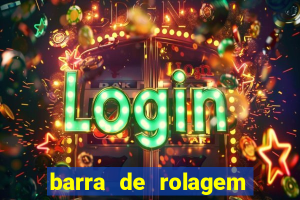 barra de rolagem descendo sozinha win10